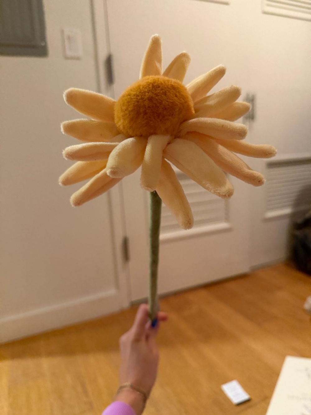 NEW Cj Hendry Flower Market 2026 Yellow Daisy Plush Flower NYC